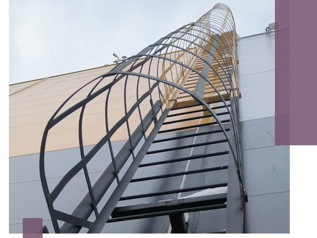 Изготовление и монтаж пожарных лестниц в Саяногорске профессионально