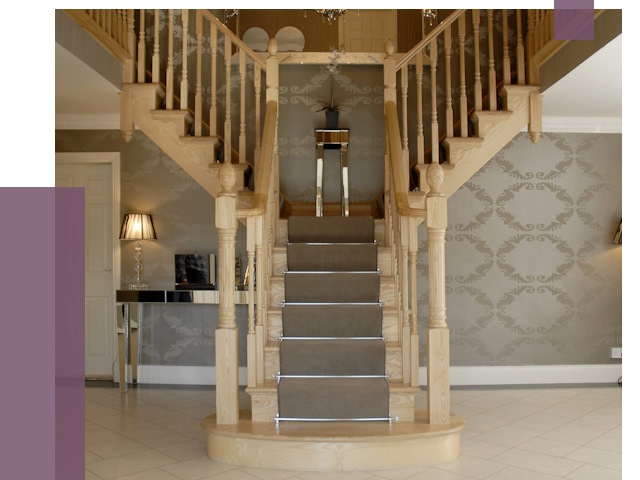 Монтаж деревянных лестниц в Саяногорске от 7631 руб. 