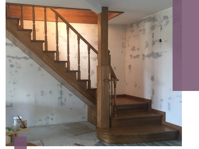 Ремонт деревянных лестниц в Саяногорске: быстро и качественно