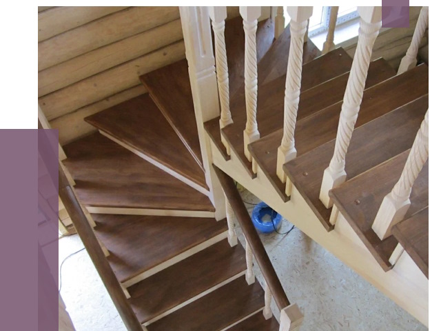 Реставрация деревянных лестниц в Саяногорске от 4302 руб.