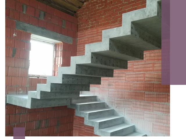 Бетонные лестницы под ключ в Саяногорске: монтаж, демонтаж, ремонт