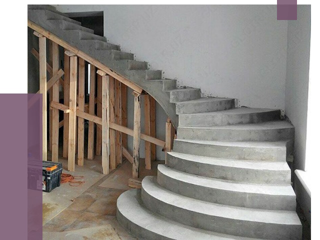 Изготовление бетонных лестниц под ключ в Саяногорске от 19974 руб. | ПРОЛЁТ-Снг