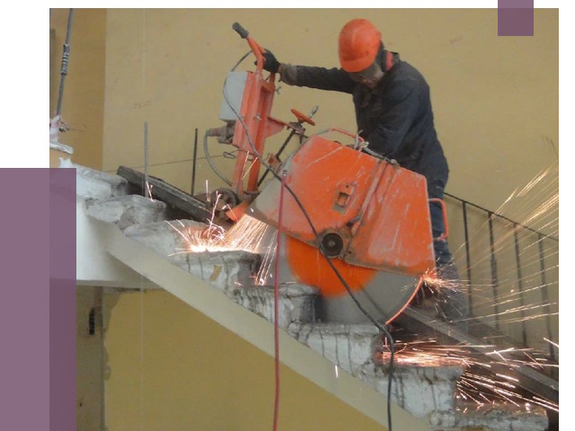 Демонтаж бетонных лестниц в Саяногорске от 4609 руб. за м2 | ПРОЛЁТ-Снг