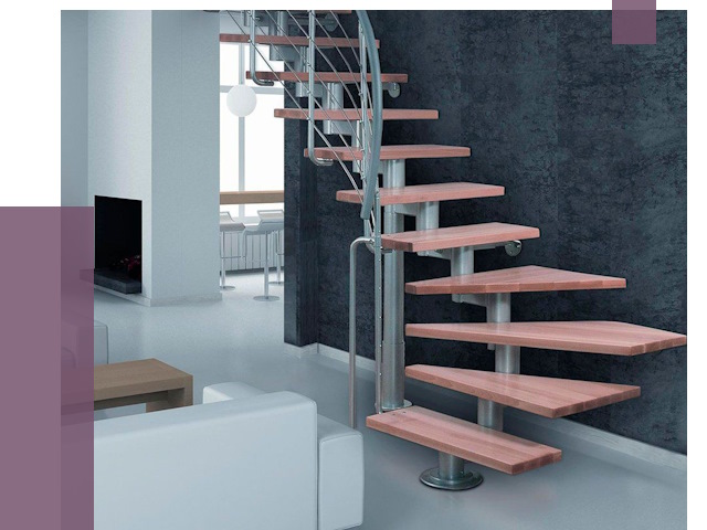 Модульные лестницы в Саяногорске от 16901 руб. — купить в ПРОЛЁТ-Снг