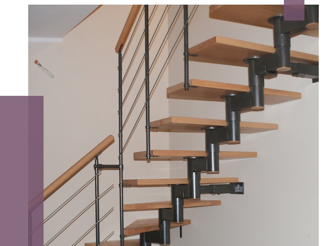 Изготовление модульных лестниц в Саяногорске от 11523 руб. 