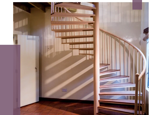 Изготовление винтовых лестниц на заказ в Саяногорске от 76310 руб. | ПРОЛЁТ-Снг