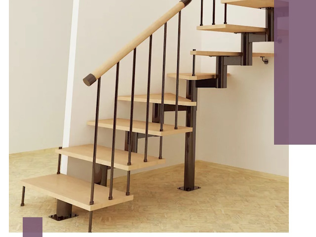 Монтаж лестниц на больцах в Саяногорске — быстро и надежно