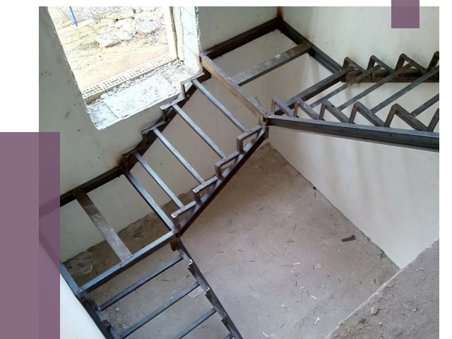 Монтаж лестниц на металлокаркасе в Саяногорске от 12804 руб. — ПРОЛЁТ-Снг