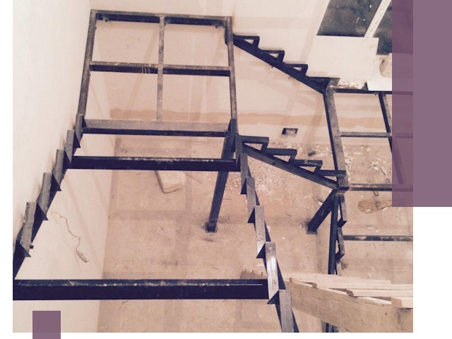 Монтаж лестниц на металлокаркасе в Саяногорске быстро и качественно