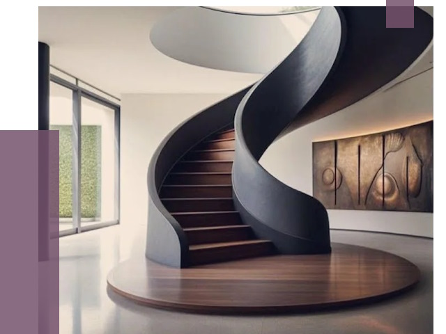Элитные лестницы под заказ в Саяногорске от 189496 руб. — ПРОЛЁТ-Снг