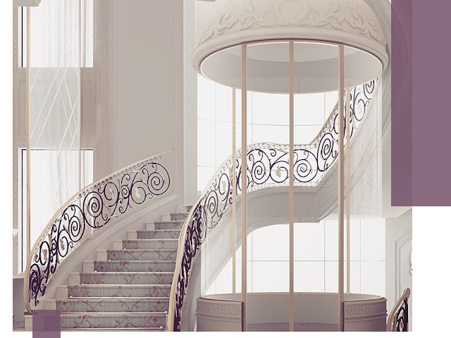 Элитные лестницы на заказ высокого класса в Саяногорске