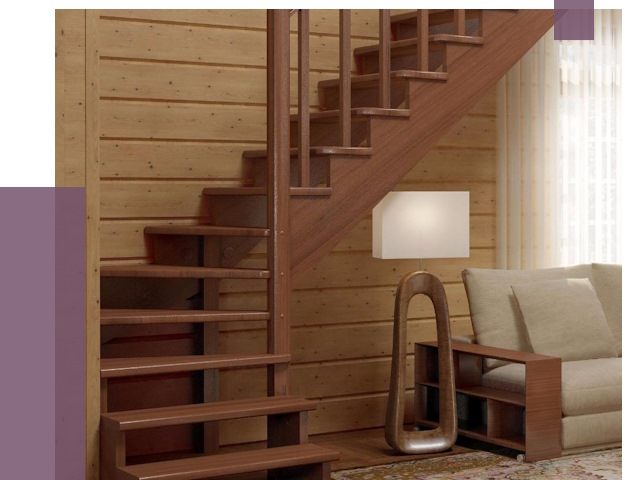 Лестницы эконом класса в Саяногорске от 18284 руб. бюджетные решения