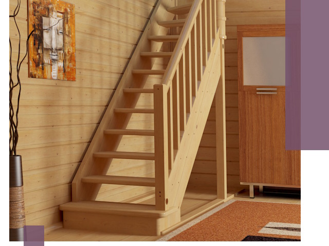 Лестницы эконом класса под ключ в Саяногорске — недорого и быстро