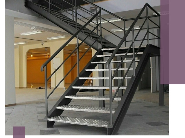 Лестницы для офиса в Саяногорске: изготовление, монтаж, демонтаж