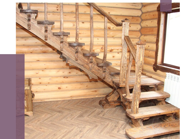 Лестницы в баню в Саяногорске от 19154 руб. — изготовление | ПРОЛЁТ-Снг