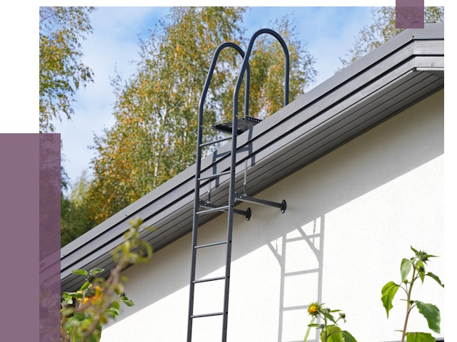 Лестницы на крышу в Саяногорске от 19154 руб. — монтаж и монтаж ПРОЛЁТ-Снг