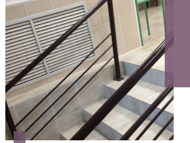 Изготовление перил из металла под ключ в Саяногорске