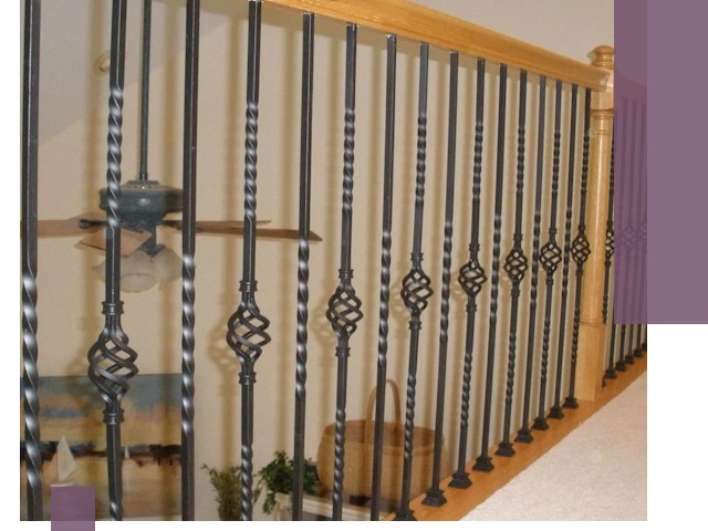 Изготовление и монтаж кованных перил в Саяногорске под ключ