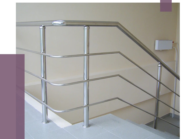 Алюминиевые перила в Саяногорске от 6351 руб. под ключ | ПРОЛЁТ-Снг