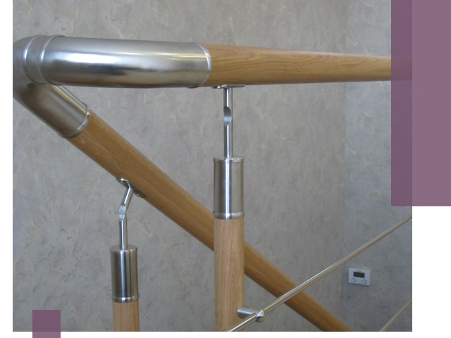 Комбинированные перила на заказ в Саяногорске — монтаж и производство