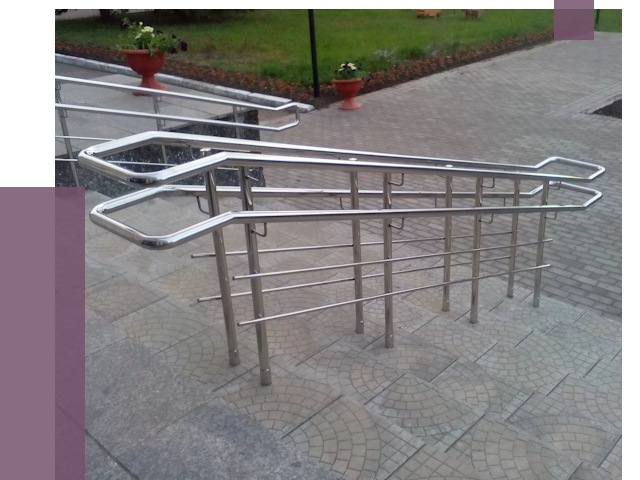 Перила для инвалидов в Саяногорске от 7600 руб. под ключ | ПРОЛЁТ-Снг