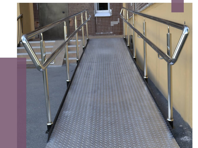 Пандусы в Саяногорске от 12292 руб. — установка для инвалидов | ПРОЛЁТ-Снг