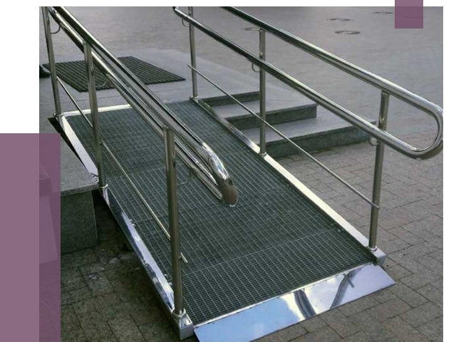 Монтаж пандусов для инвалидов в Саяногорске от 8625 руб. под ключ | ПРОЛЁТ-Снг