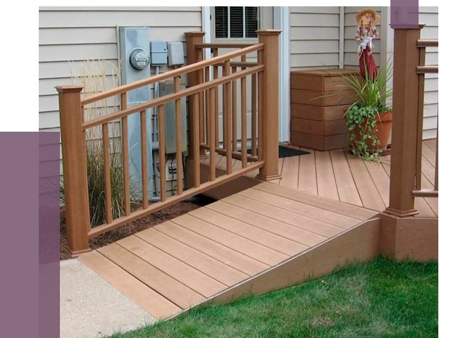 Пандус на крыльцо в Саяногорске под ключ от 7785 руб. 