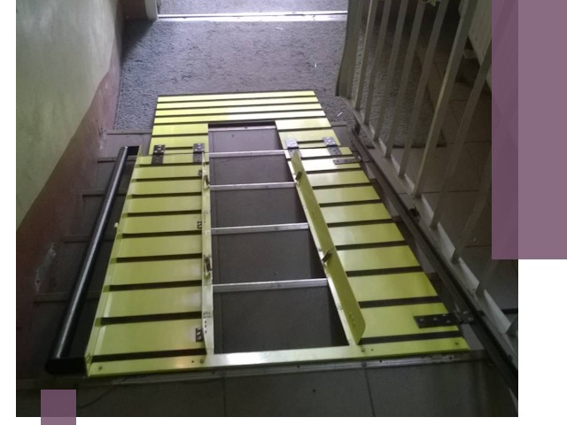 Профессиональный монтаж пандуса в подъезд в Саяногорске