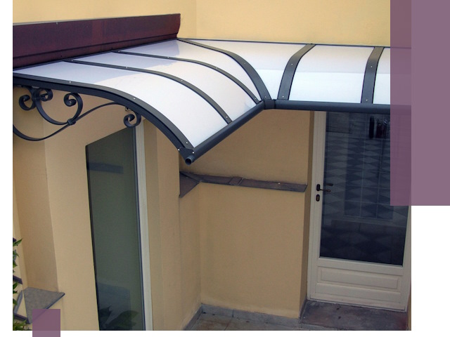 Монтаж козырьков любой сложности в Саяногорске под ключ