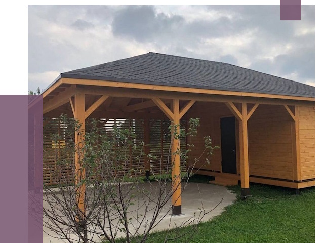 Навесы под ключ в Саяногорске от 48398 руб.  | ПРОЛЁТ-Снг