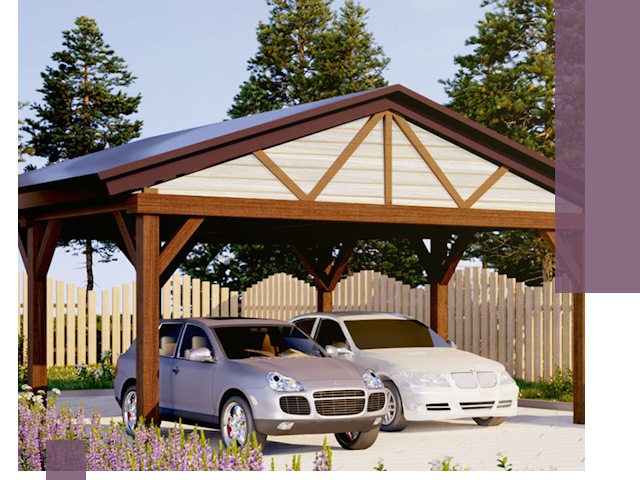 Навесы для автомобиля в Саяногорске — изготовление и монтаж