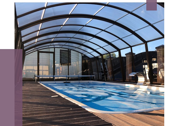 Навесы для бассейна в Саяногорске от 16799 руб. под ключ | ПРОЛЁТ-Снг