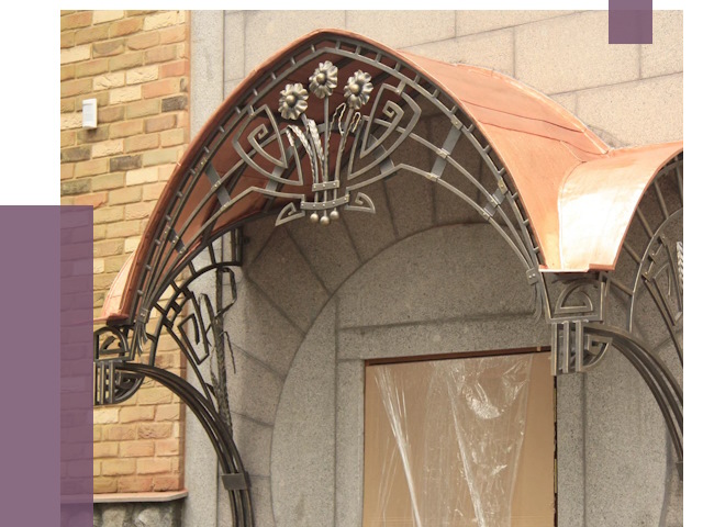 Арочные козырьки в Саяногорске от 14596 руб. 