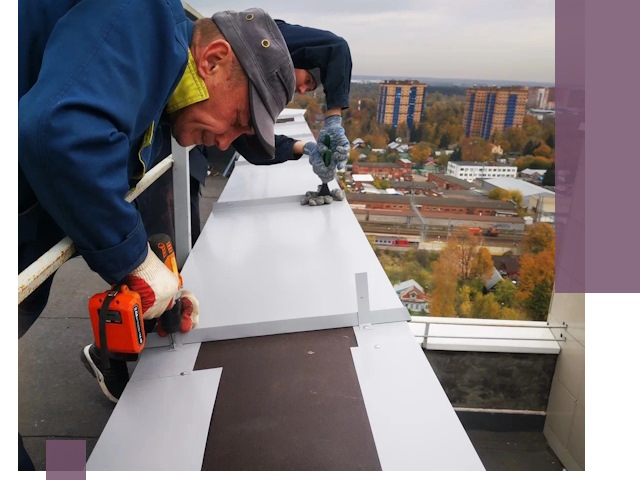 Монтаж парапетов в Саяногорске — установка прочных металлических ограждений