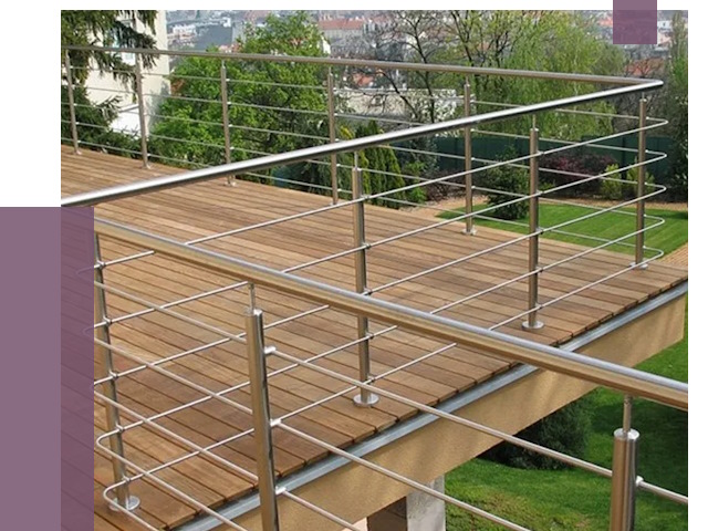 Алюминиевые парапеты в Саяногорске под ключ от 7785 руб. 