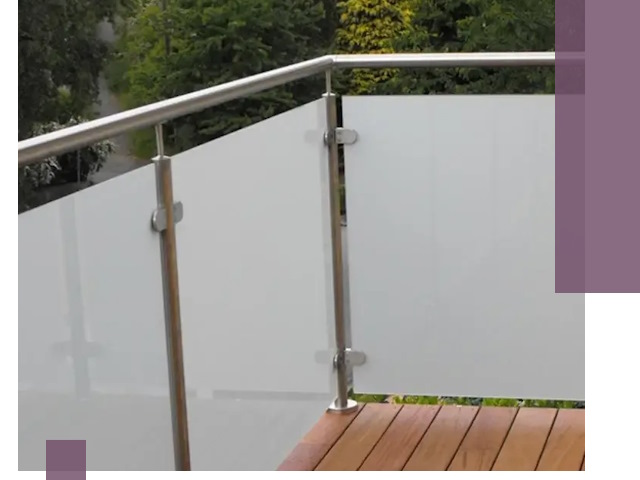 Алюминиевые парапеты для балконов и террас в Саяногорске