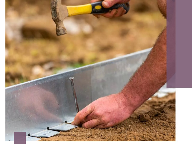 Монтаж металлических бордюров в Саяногорске быстро и качественно