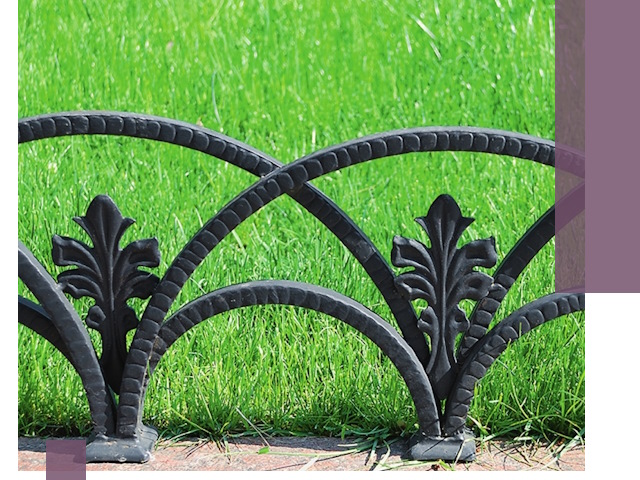 Декоративные металлические бордюры под ключ в Саяногорске