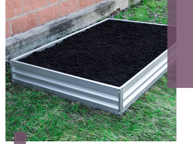 Металлические бордюры для грядок в Саяногорске: прочность и аккуратность