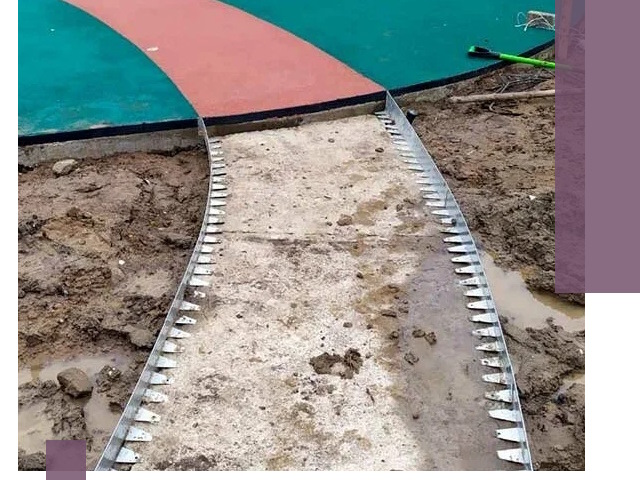 Металлические бордюры для дорожек в Саяногорске — монтаж и изготовление