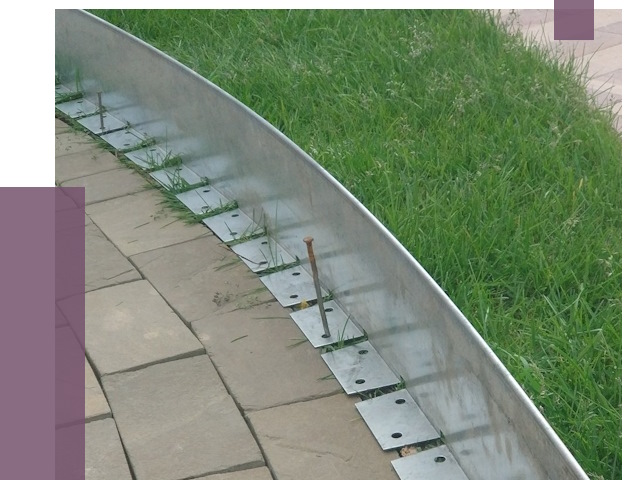 Металлические бордюры для тротуаров в Саяногорске от 8707 руб.