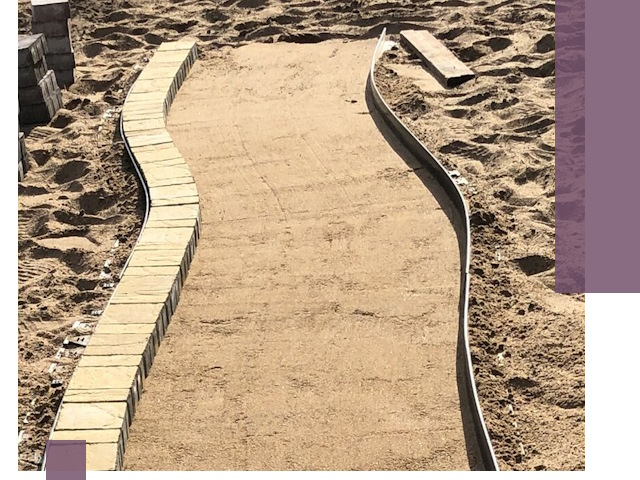 Металлические бордюры для тротуаров в Саяногорске — прочные и долговечные