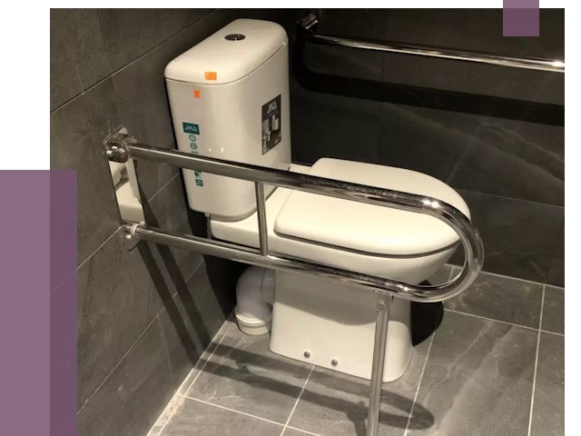 Поручни для санузлов в Саяногорске от 4302 руб.  | ПРОЛЁТ-Снг